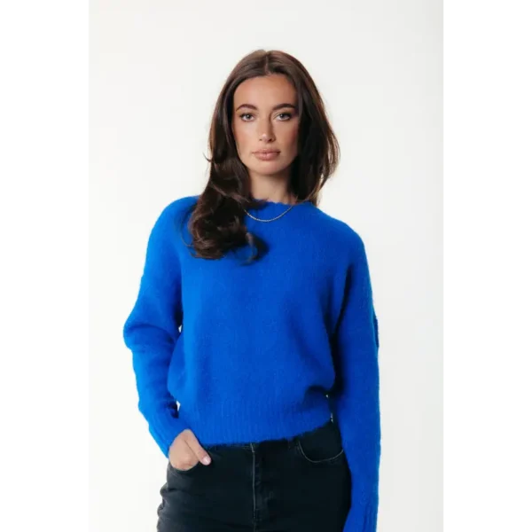 Colourful Rebel Trui Olivia WK117221 507 Deep Blue
