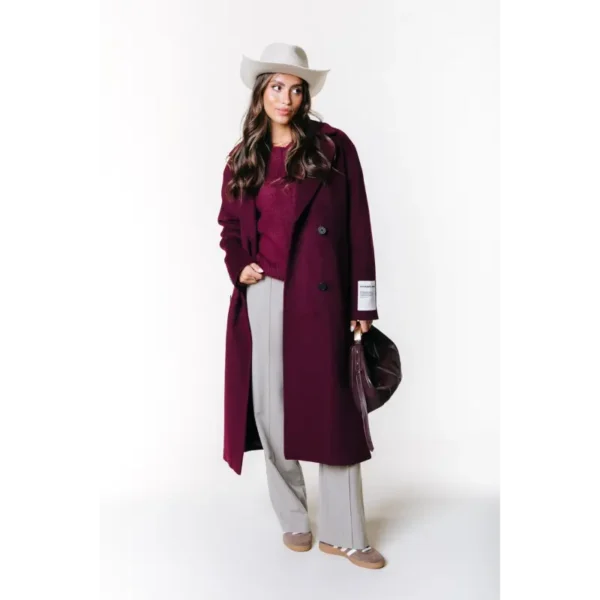 Colourful Rebel Sweater WK117228 609 Bordeaux