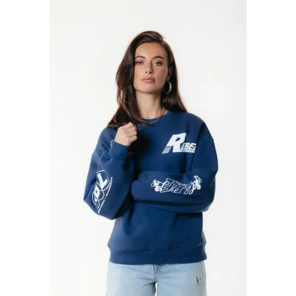 Colourful Rebel Sweater WS417202 679 Deep Cobalt