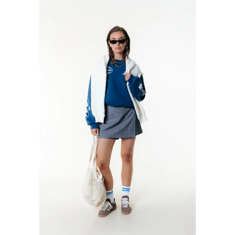 Colourful Rebel Sweater WS417202 679 Deep Cobalt