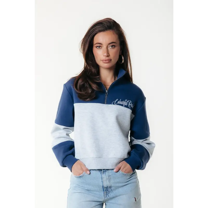 Colourful Rebel Sweater WS417209 679 Deep Cobalt