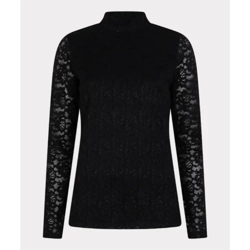 EsQualo_2025-High-Winter_000_W25.30713 Esqualo Top w25.30713 Zwart
