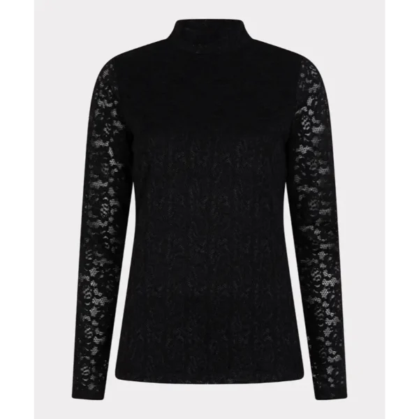 EsQualo_2025-High-Winter_000_W25.30713 Esqualo Top w25.30713 Zwart