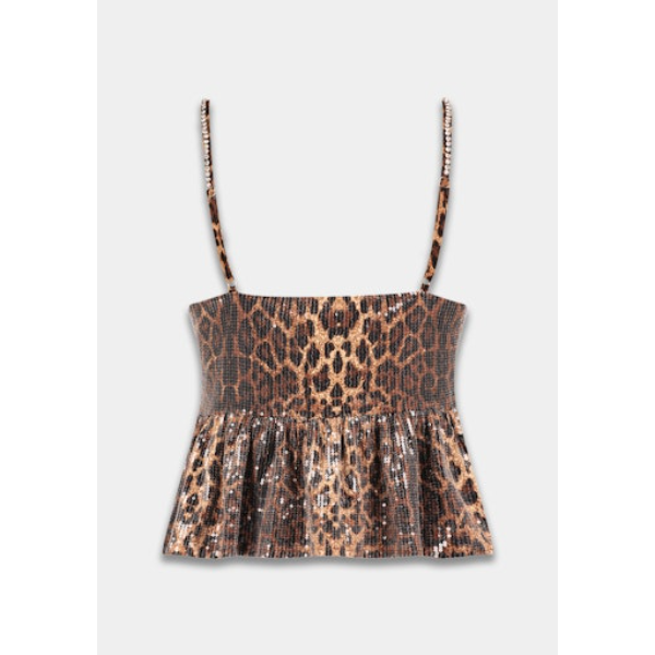 Harper & Yve Top Day Dw25p410 Leopard