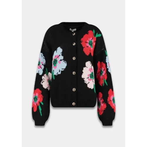 Harper-&-Yve_Deep-Winter-2025_1267_DW25W810 Harper & Yve Vest Jazz DW25W810 1267 Multi Flower