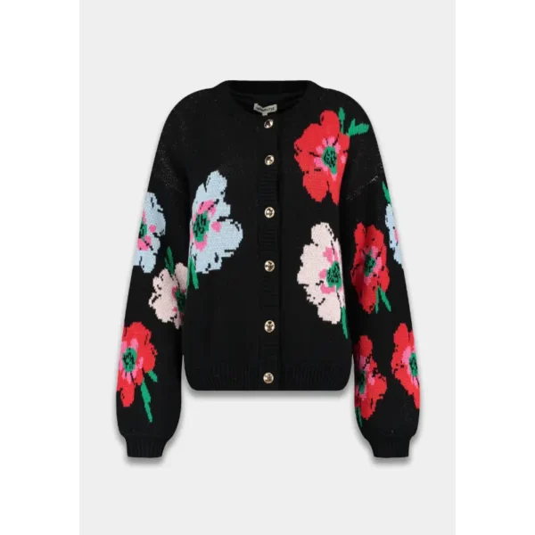 Harper-&-Yve_Deep-Winter-2025_1267_DW25W810 Harper & Yve Vest Jazz DW25W810 1267 Multi Flower