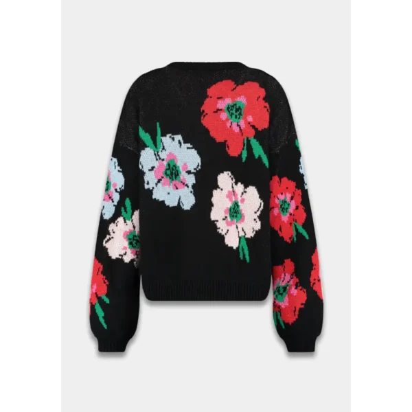 Harper-&-Yve_Deep-Winter-2025_1267_DW25W810_2 Harper & Yve Vest Jazz DW25W810 1267 Multi Flower