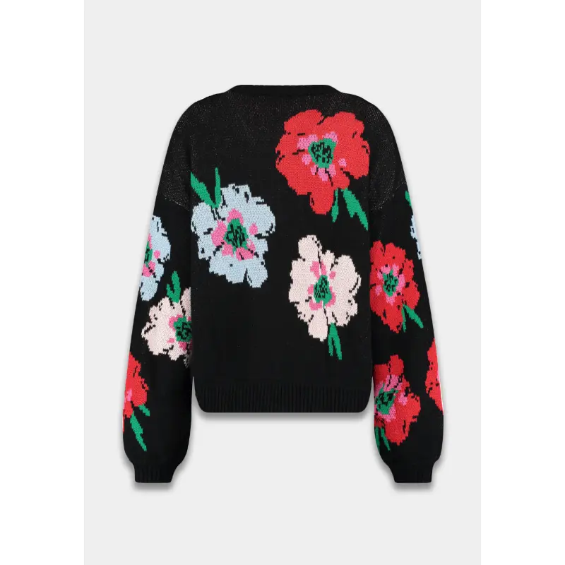 Harper-&-Yve_Deep-Winter-2025_1267_DW25W810_2 Harper & Yve Vest Jazz DW25W810 1267 Multi Flower