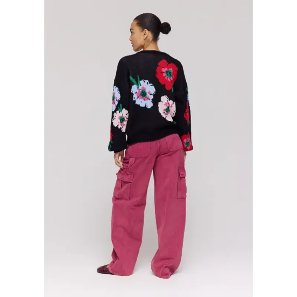 Harper-&-Yve_Deep-Winter-2025_1267_DW25W810_5 Harper & Yve Vest Jazz DW25W810 1267 Multi Flower