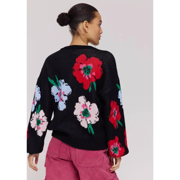 Harper-&-Yve_Deep-Winter-2025_1267_DW25W810_6 Harper & Yve Vest Jazz DW25W810 1267 Multi Flower