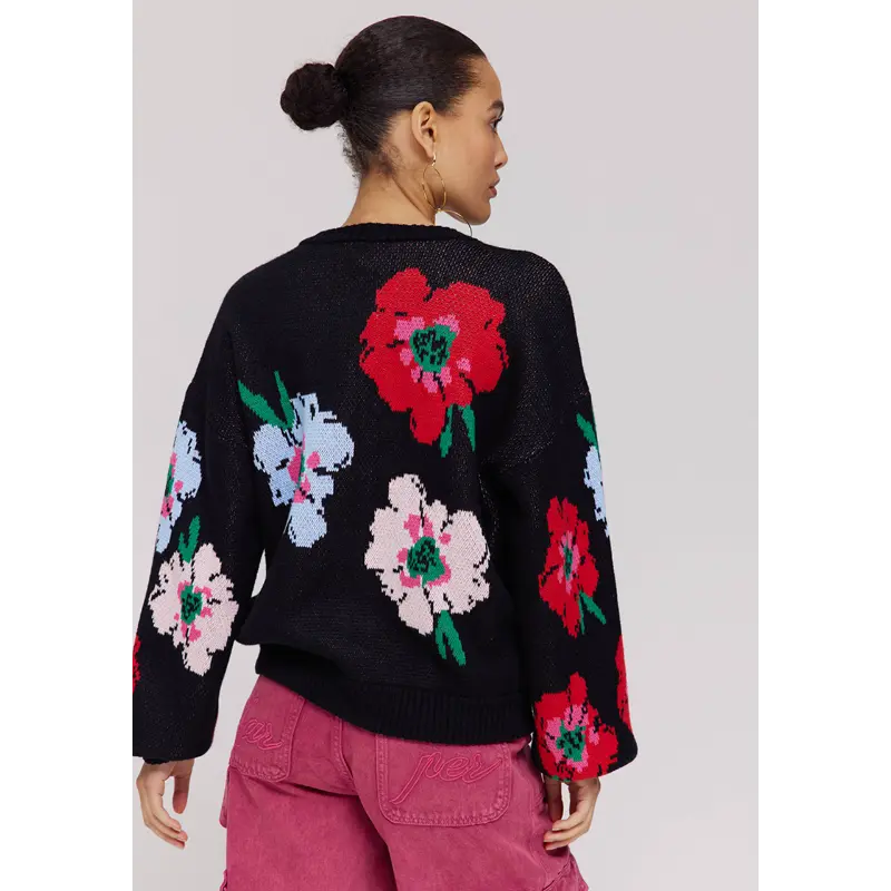 Harper-&-Yve_Deep-Winter-2025_1267_DW25W810_6 Harper & Yve Vest Jazz DW25W810 1267 Multi Flower