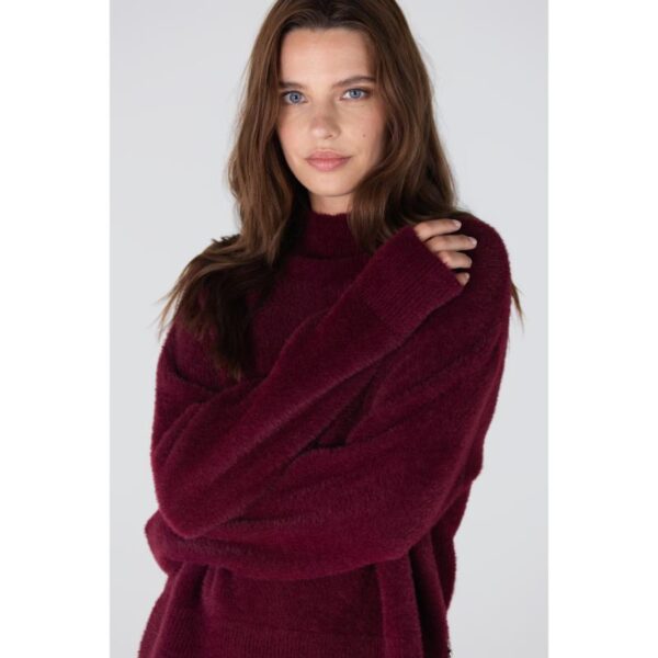 Jansen Amsterdam Trui Calla Dark Red