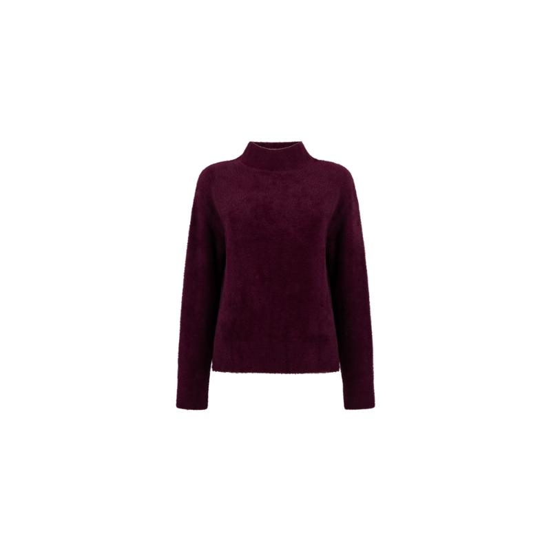 Jansen Amsterdam Trui Calla Dark Red