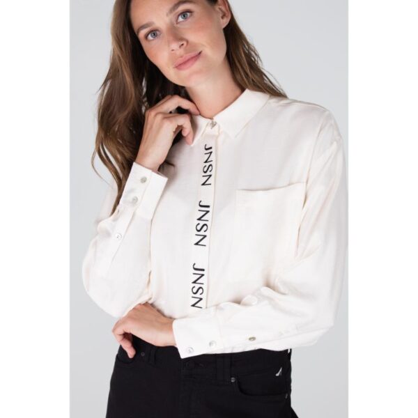 Jansen Amsterdam Blouse Lieke Wool White