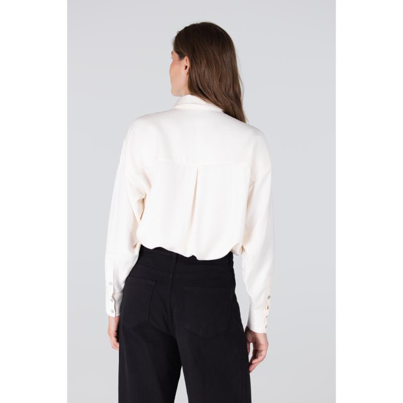 Jansen Amsterdam Blouse Lieke Wool White