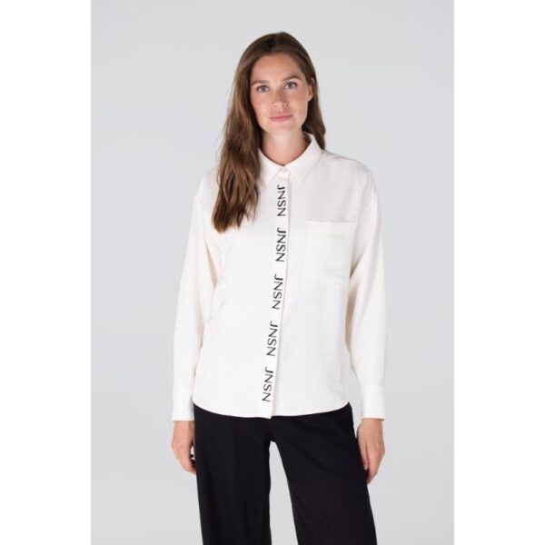 Jansen Amsterdam Blouse Lieke Wool White