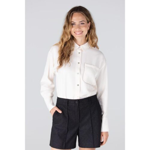 Jansen Amsterdam Blouse Lou Wool White