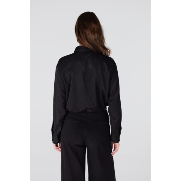 Jansen Amsterdam Blouse Ess Zwart