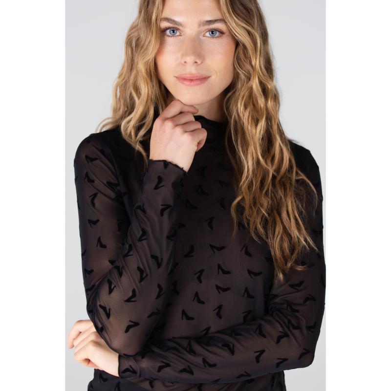 Jansen Amsterdam Top Jula Zwart