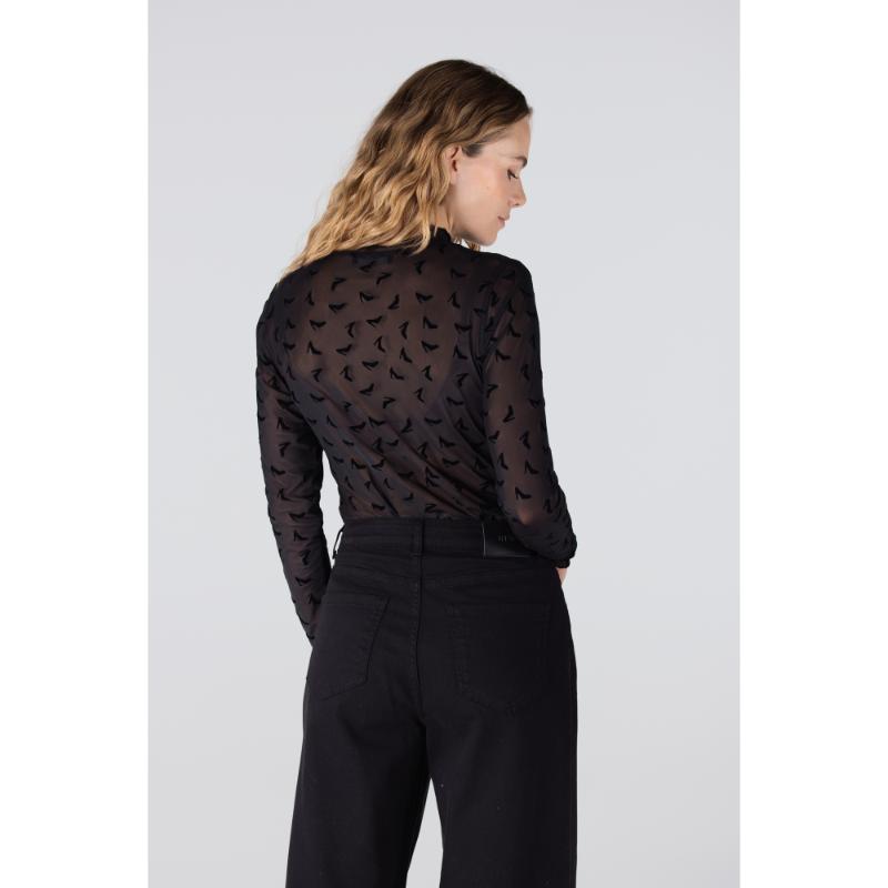 Jansen Amsterdam Top Jula Zwart