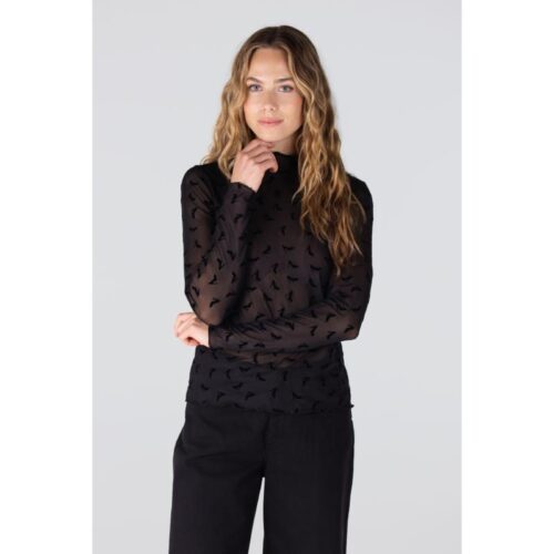 Jansen Amsterdam Top Jula Zwart