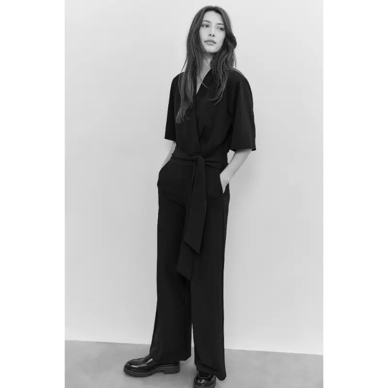 L_25W_01-349023-511_00001-040-69762 Yaya Jumpsuit 01-349023-511 Zwart