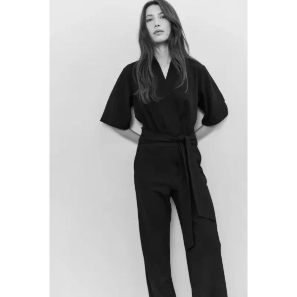 L_25W_01-349023-511_00001-040-69788 Yaya Jumpsuit 01-349023-511 Zwart