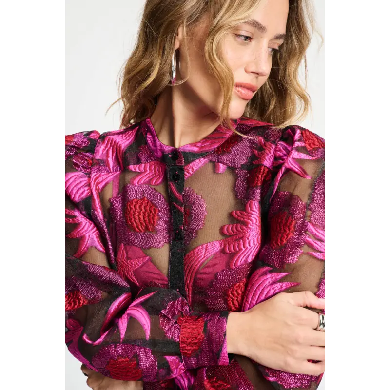 POM Amsterdam Blouse SP9383 500 Pink