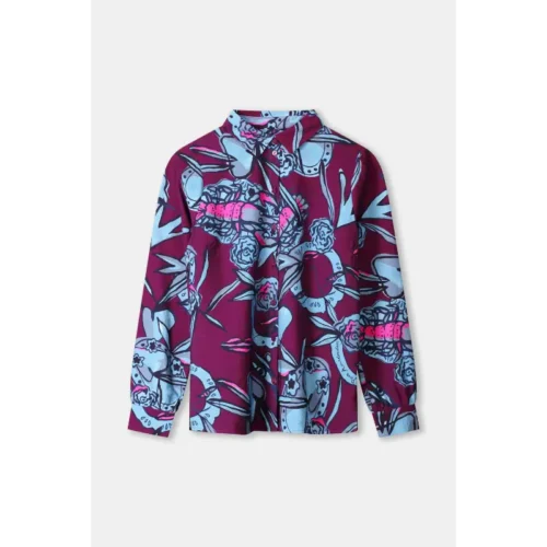 POM Amsterdam Blouse Mila SP9340 600 Purple