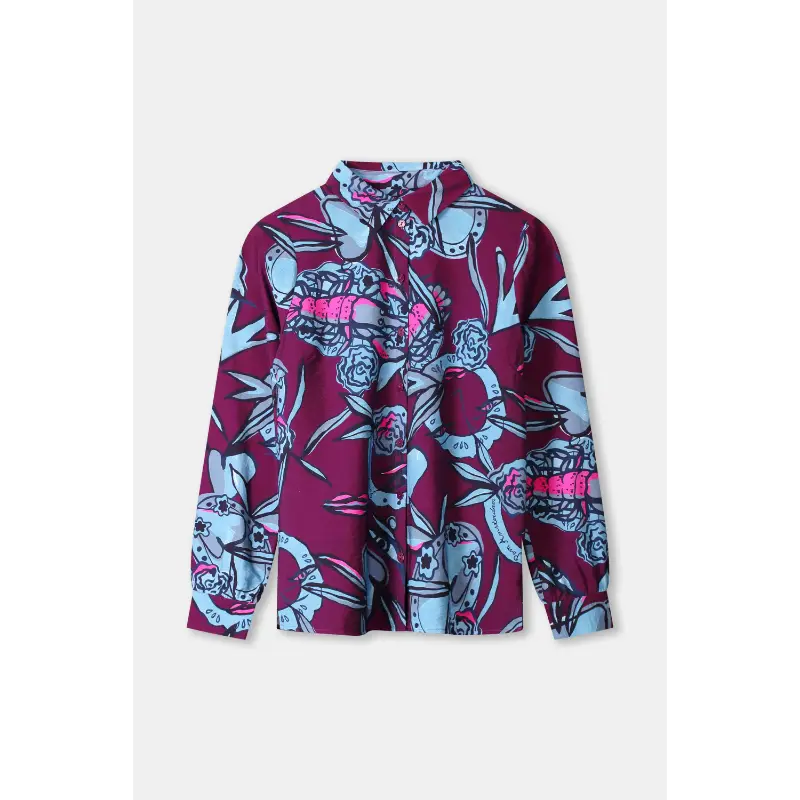 POM Amsterdam Blouse Mila SP9340 600 Purple