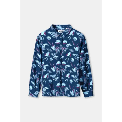 POM Amsterdam Blouse Mila SP9339 650 Blue