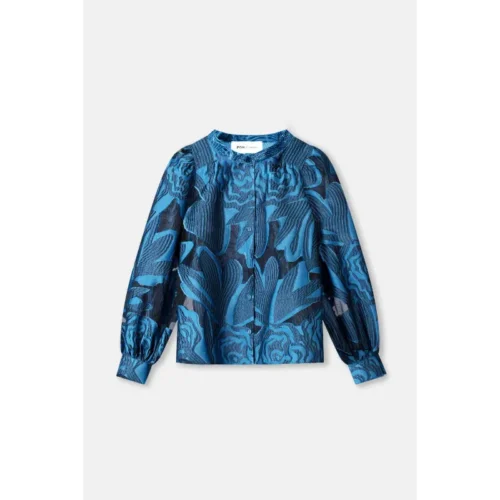 POM Amsterdam Blouse SP9343 650 Blue