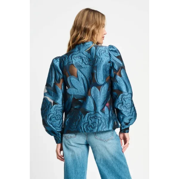 POM Amsterdam Blouse SP9343 650 Blue