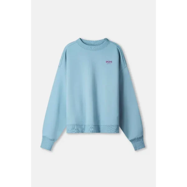 POM-Amsterda_FW2526_650_SP9357_2 POM Amsterdam Sweater Dawn SP9357 650 Blue