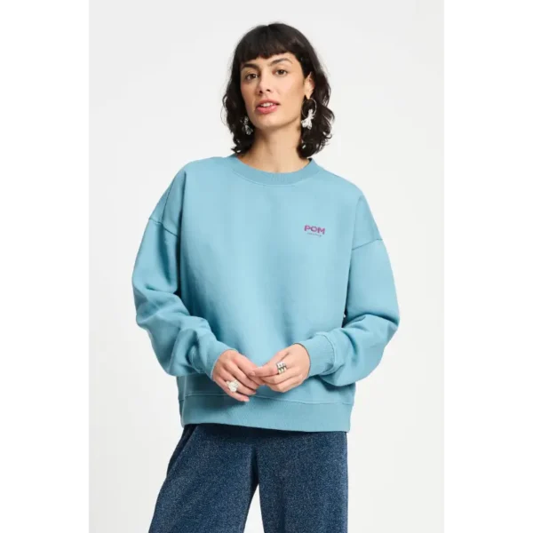 POM-Amsterda_FW2526_650_SP9357_3 POM Amsterdam Sweater Dawn SP9357 650 Blue