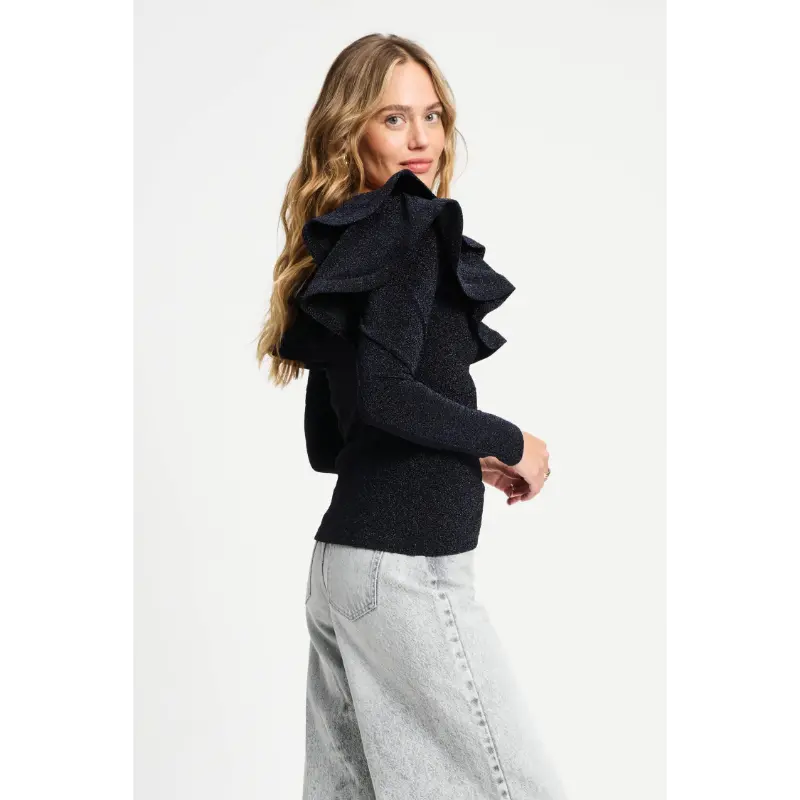 POM Amsterdam Top SP9374 900 Black