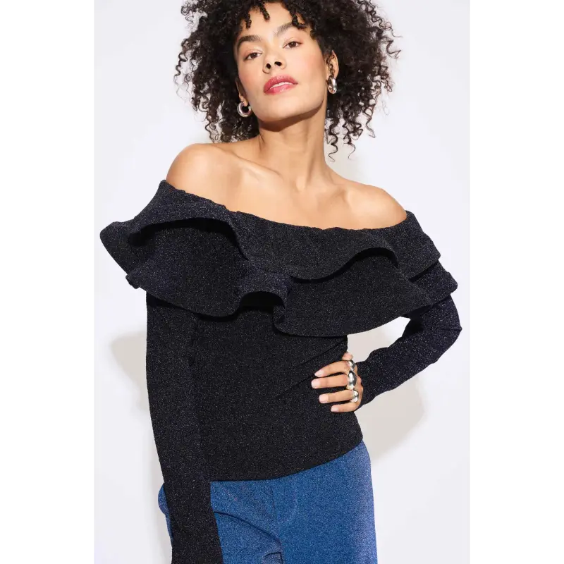 POM Amsterdam Top SP9374 900 Black