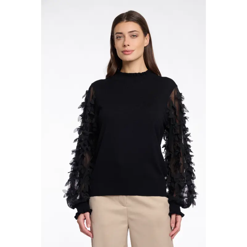 Rino & Pelle Trui Romi.7002513 9900 Zwart