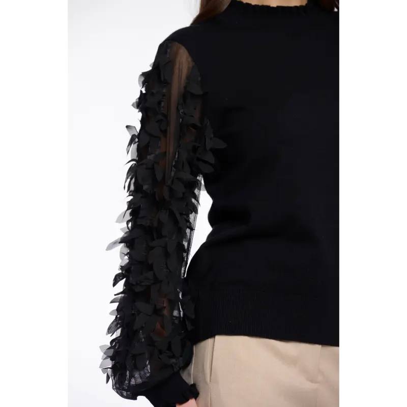 Rino & Pelle Trui Romi.7002513 9900 Zwart