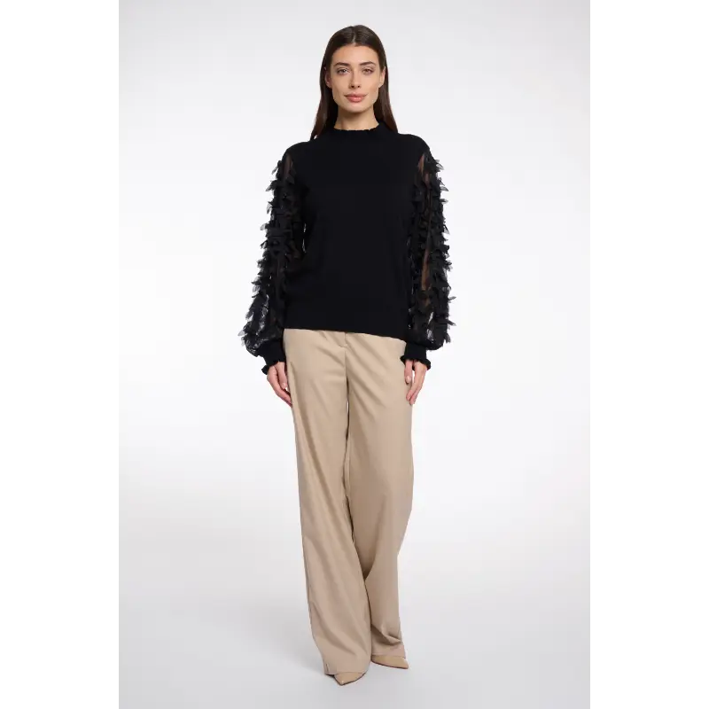 Rino & Pelle Trui Romi.7002513 9900 Zwart