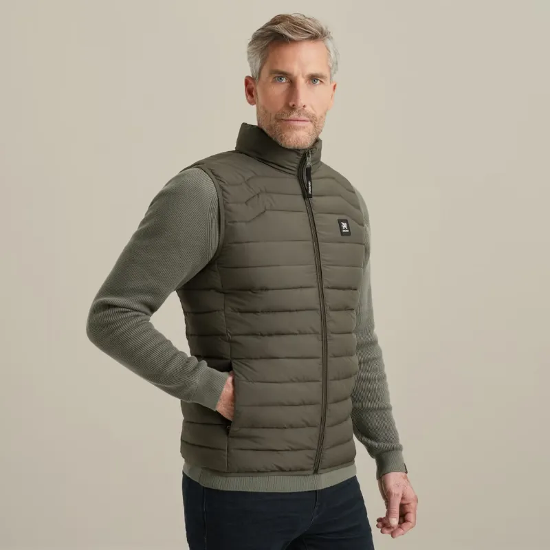 VBW2511170-9161_model_2 Vanguard Bodywarmer VBW2511170 9161 Groen