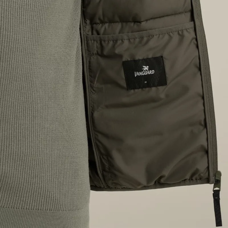 VBW2511170-9161_model_6 Vanguard Bodywarmer VBW2511170 9161 Groen