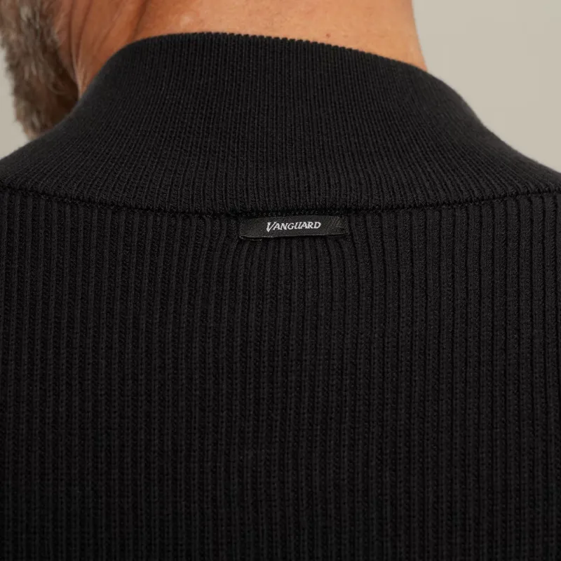 VKW2510332-9141_model_6 Vanguard Trui VKW2510332 9141 Zwart