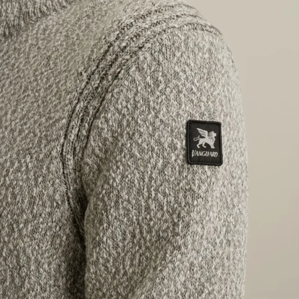 VKW2511348-9161_model_5 Vanguard Trui VKW2511348 9161 Groen