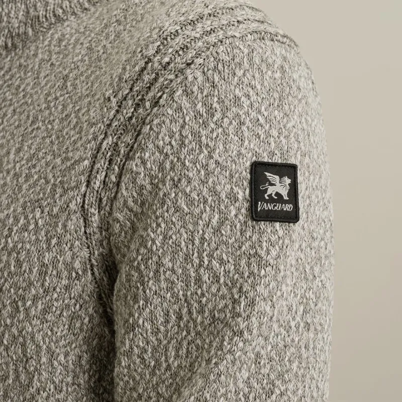 VKW2511348-9161_model_5 Vanguard Trui VKW2511348 9161 Groen