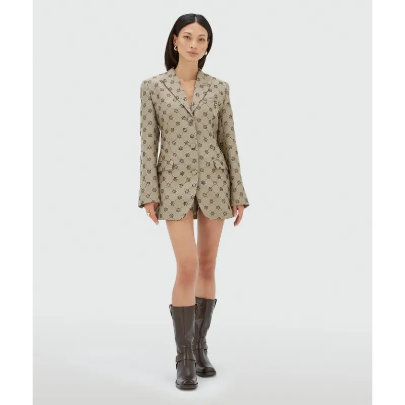 estrella_dark-brown_jv-2510-0402-584_winter-25-drop-2_bm_101 Josh V Blazerjurk Estrella JV-2510-0402 584 Dark Brown