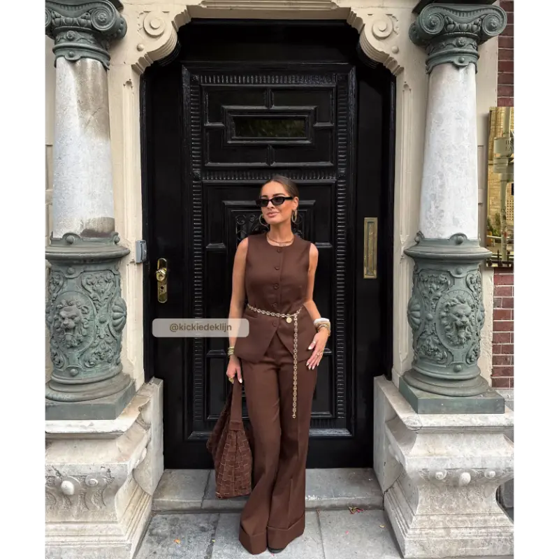 kiro_dark-brown_jv-2508-0111-584_fall-25-drop-2_influ_502 Josh V Gilet Kiro JV-2508-0111 584 Dark Brown