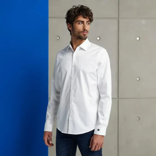 CSI00429-900_1 Cast Iron Overhemd CSI00429-900 900 Wit