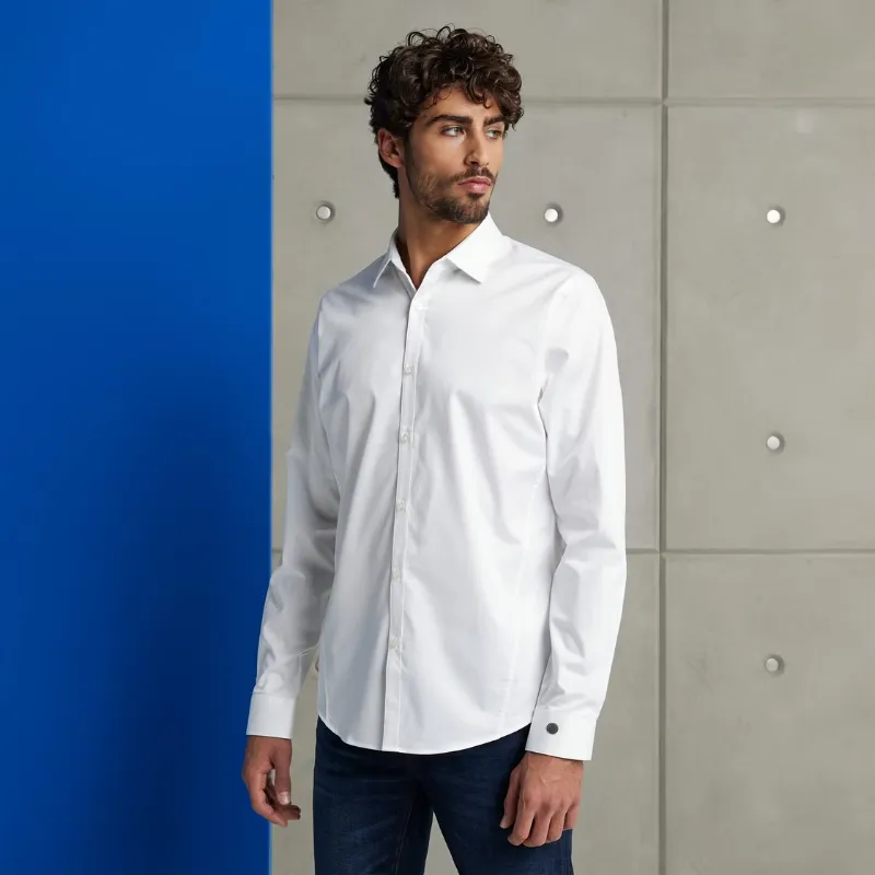 CSI00429-900_1 Cast Iron Overhemd CSI00429-900 900 Wit