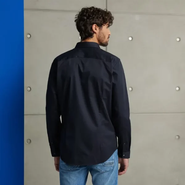 CSI00429-999_3 Cast Iron Overhemd CSI00429-999 Zwart